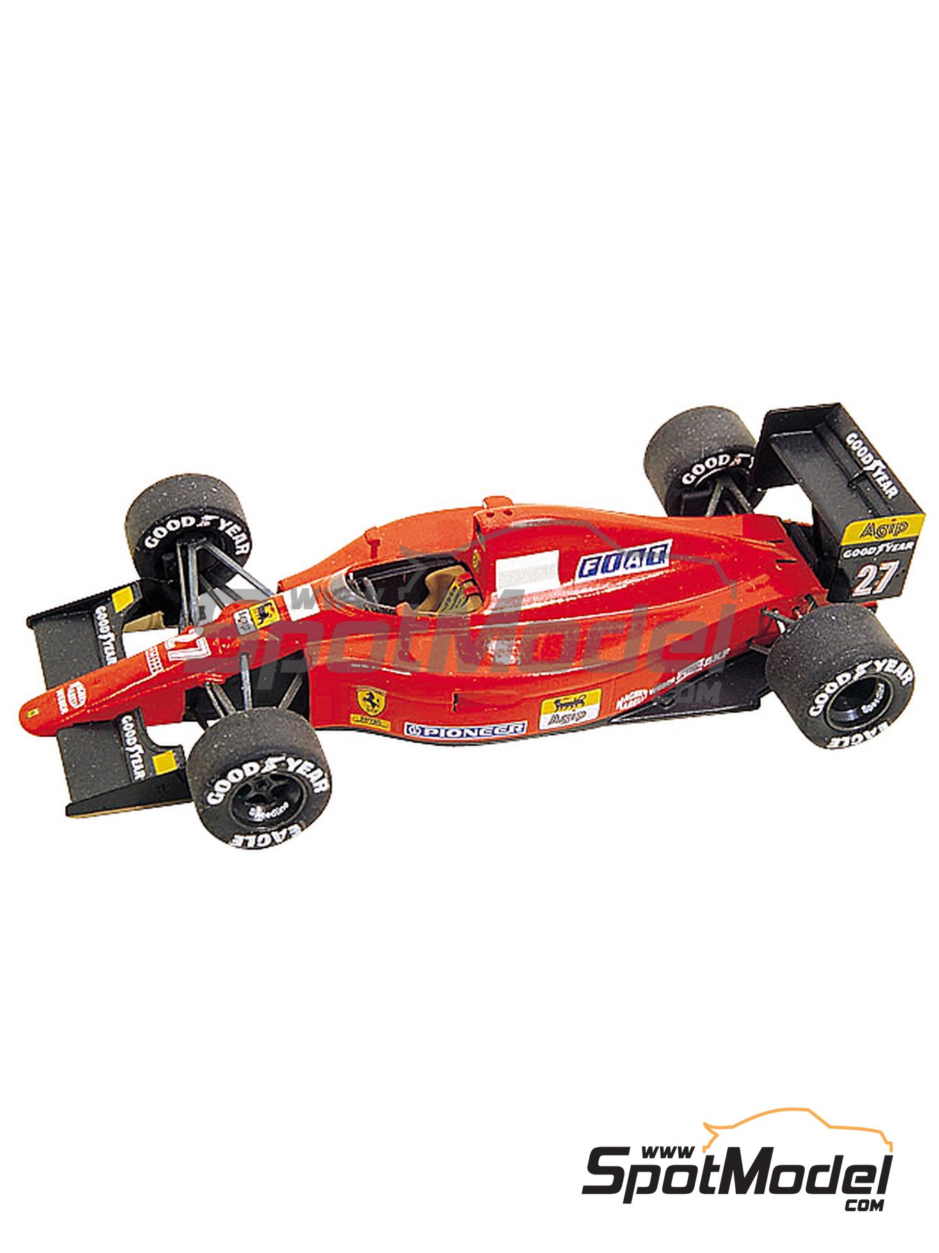 Ferrari 642 Scuderia Ferrari Team sponsored by Marlboro - USA - United  States of America Formula 1 Grand Prix 1991. Car scale model kit in 1/43  scale